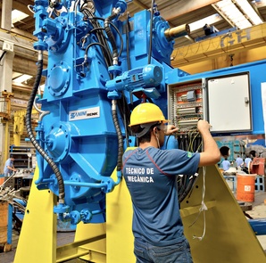 Recuperação de engrenagens bihelicoidais