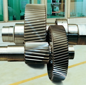 Engrenagem de dentes helicoidais